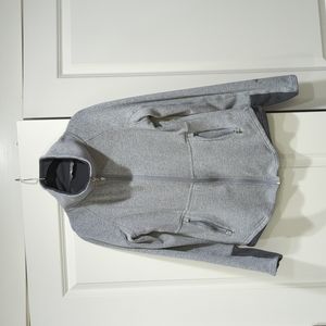 North Face zip up sweatshirt Medium